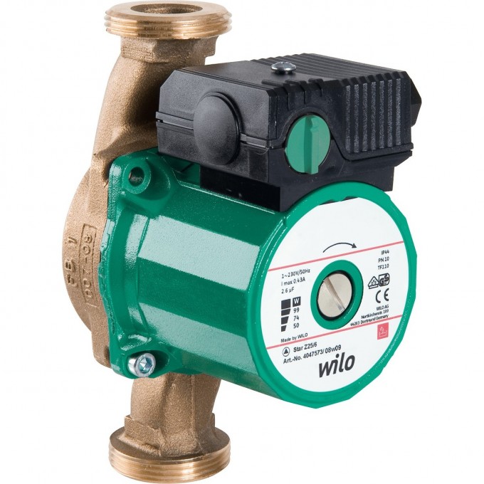 Циркуляционный насос WILO STAR-Z 25/2 EM 4029062 Циркуляционный насос WILO STAR-Z 25/2 EM 4029062